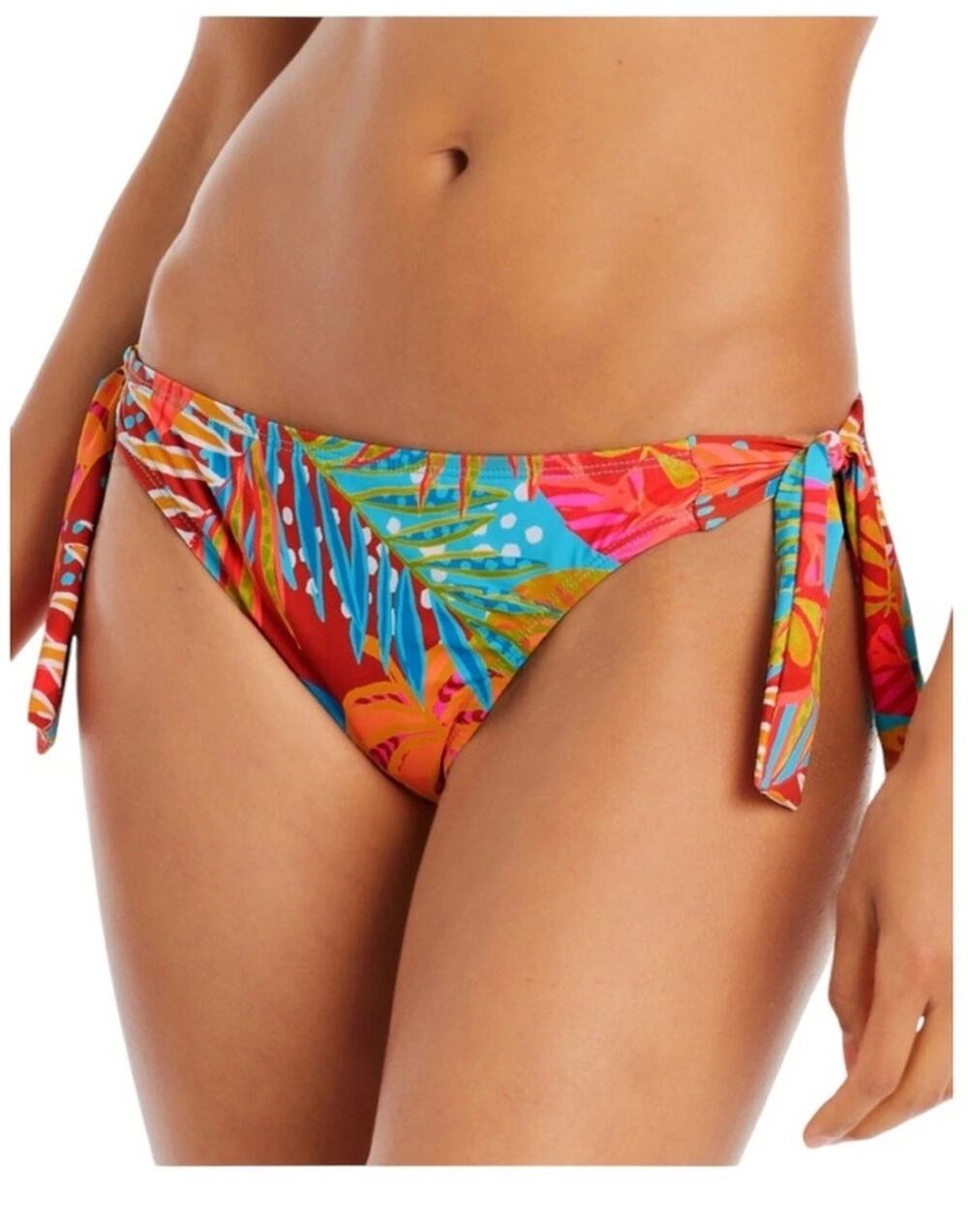 Bleu Rod Beattie NWT The Heat Is On Brief Tie Side Hipster Bikini Bottom Size 12